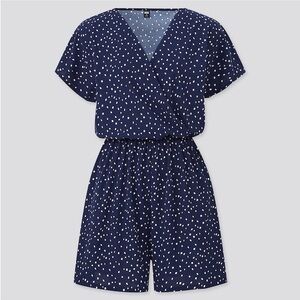 UNIQLO | NWT | Crepe Jersey Short Sleeve Romper | Small